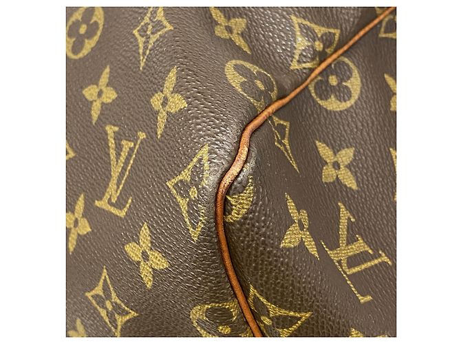 Borsa Louis Vuitton Boston Monogram Keepall 55 - vista 6