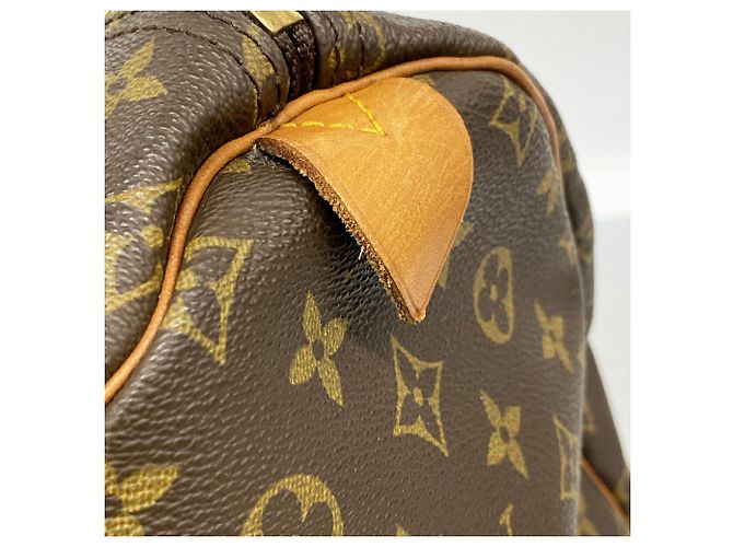 Borsa Louis Vuitton Boston Monogram Keepall 55 - vista 8