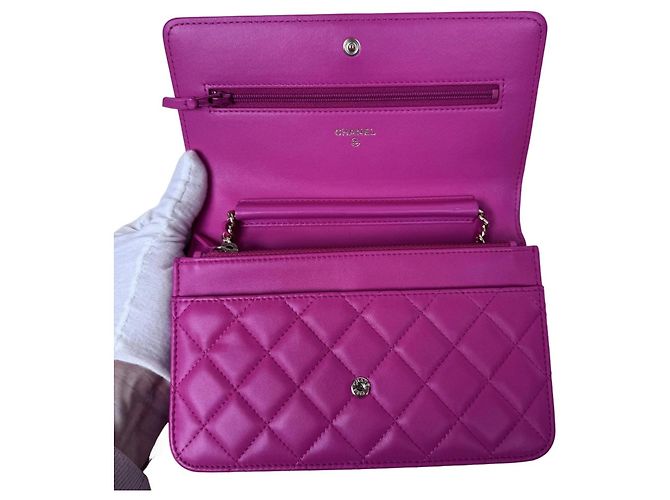 Chanel Le Boy WOC Cartera con cadena Rosa - vista 10