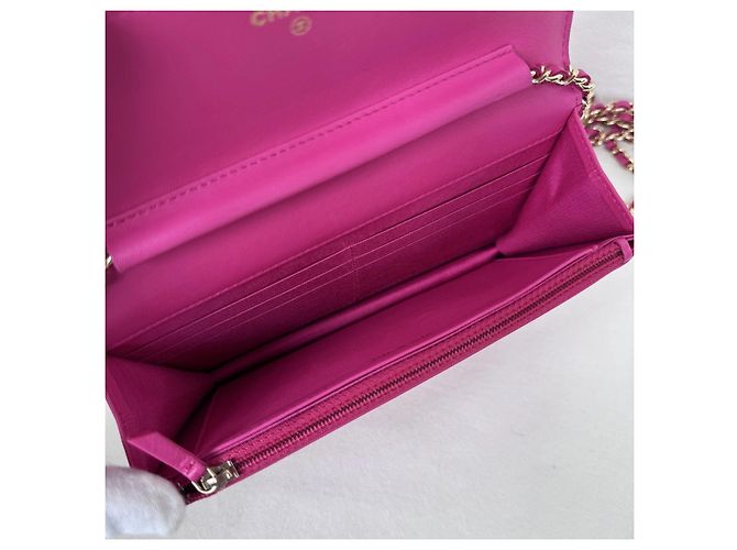 Chanel Le Boy WOC Cartera con cadena Rosa - vista 11