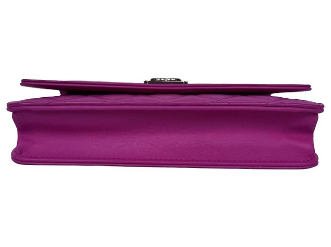 Chanel Le Boy WOC Cartera con cadena Rosa - vista 5