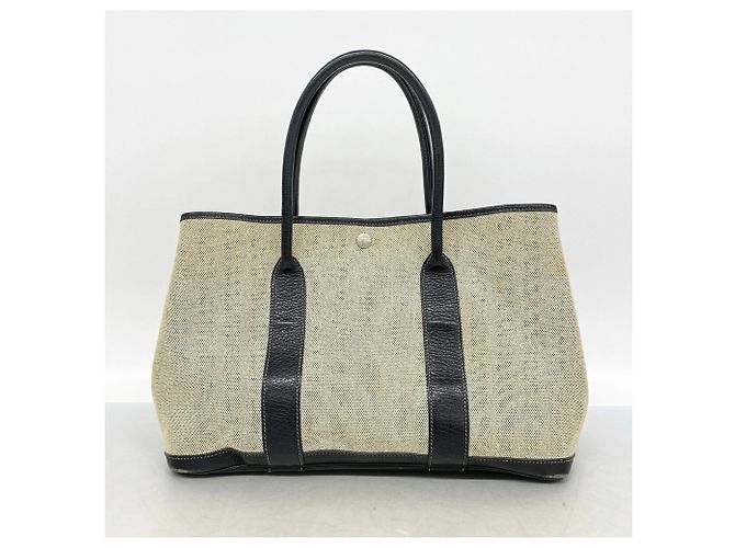 Hermès Bolso Tote Hermes Garden PM Negro - vista 12