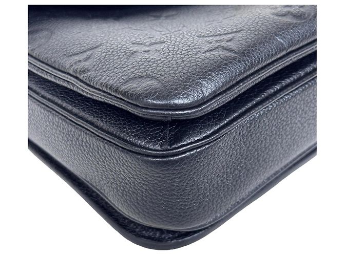 Louis Vuitton Pochette Métis Empreinte Noir Lederhandtasche - Ansicht 10