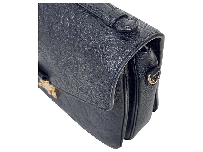 Louis Vuitton Pochette Métis Empreinte Noir Lederhandtasche - Ansicht 3