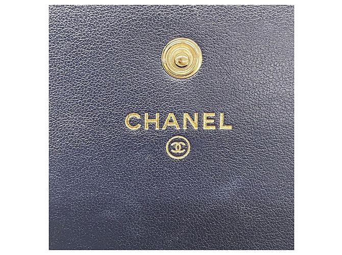 Chanel Deauville Tweed Langbeutel Blau - Ansicht 4