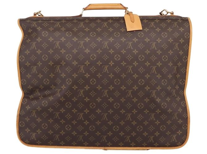 Louis Vuitton Garment Carrier Monogram Canvas Three Hangers Marrom - vista 2