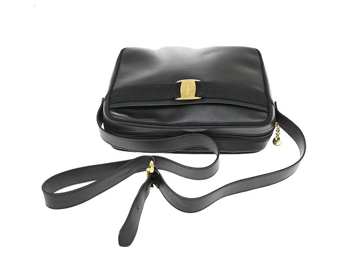 Salvatore Ferragamo Vara Bow Camera Leather - Ansicht 7