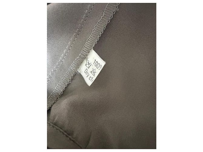 Blusa/Chaqueta Thierry Mugler de seda beige - vista 10