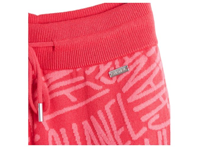 Chanel Coco Neige Pantalones Jogging Cachemira Rosa - vista 2