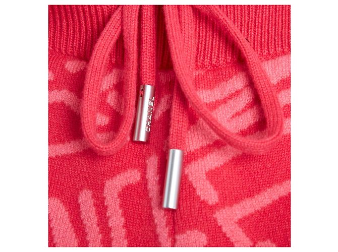 Chanel Coco Neige Pantalones Jogging Cachemira Rosa - vista 3