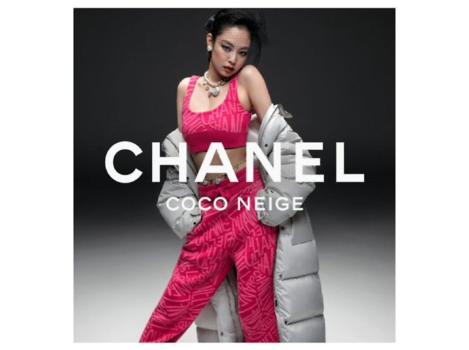 Chanel Coco Neige Pantalones Jogging Cachemira Rosa - vista 6