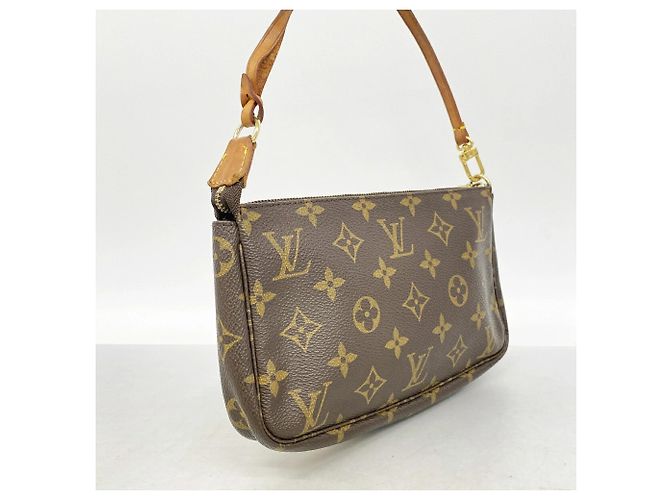 Louis Vuitton Monogram Pochette Accessoires Bag/Pouch Marrone - vista 2