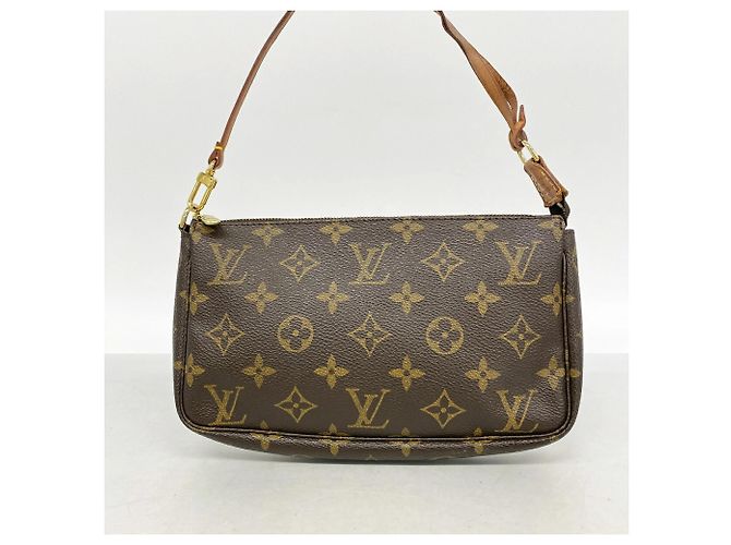 Louis Vuitton Monogram Pochette Accessoires Bag/Pouch Marrone - vista 8