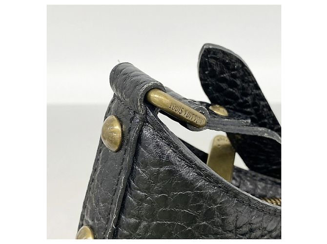 Louis Vuitton Monogram Denim XS Schultertasche Schwarz - Ansicht 11