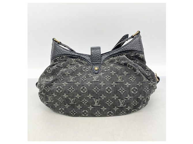 Louis Vuitton Monogram Denim XS Schultertasche Schwarz - Ansicht 12