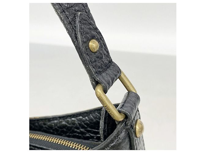 Louis Vuitton Monogram Denim XS Schultertasche Schwarz - Ansicht 7