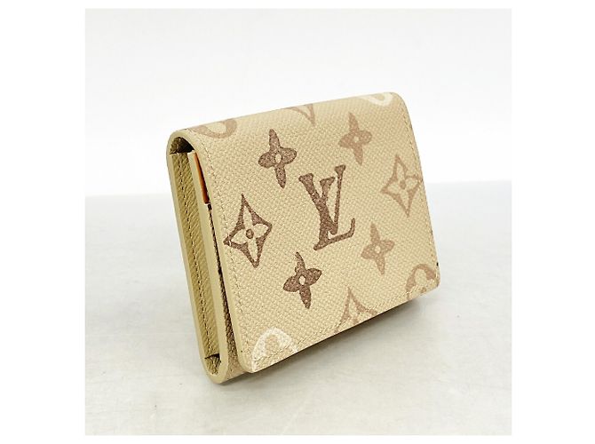 Portabiglietti Louis Vuitton Beige - vista 2