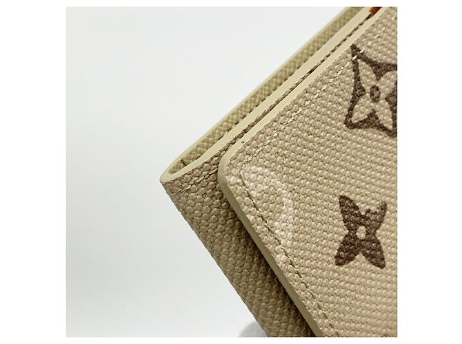 Portabiglietti Louis Vuitton Beige - vista 6