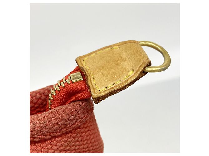 Bolso Tote Louis Vuitton Antigua Cabas MM Roja - vista 8