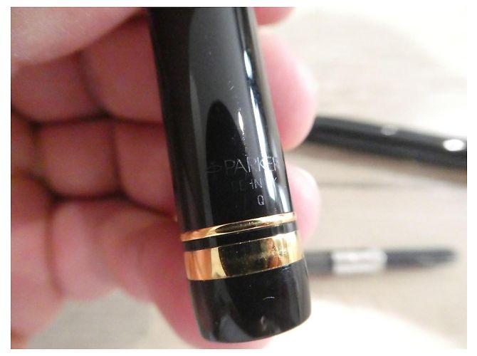 Autre Marque Parker Duofold Anniversary Internacional Caneta Tinteiro Preto e Ouro Dourado - vista 4