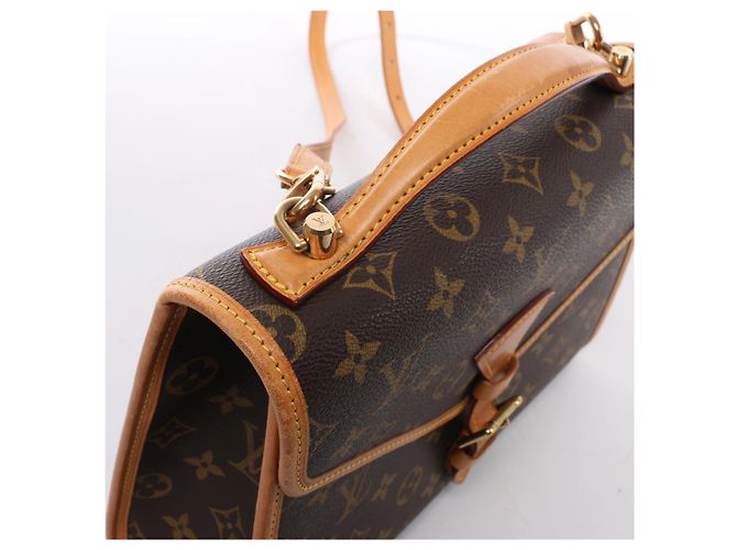 Borsa a mano 2Way Louis Vuitton Bel Air Monogram in marrone M51122 - vista 5