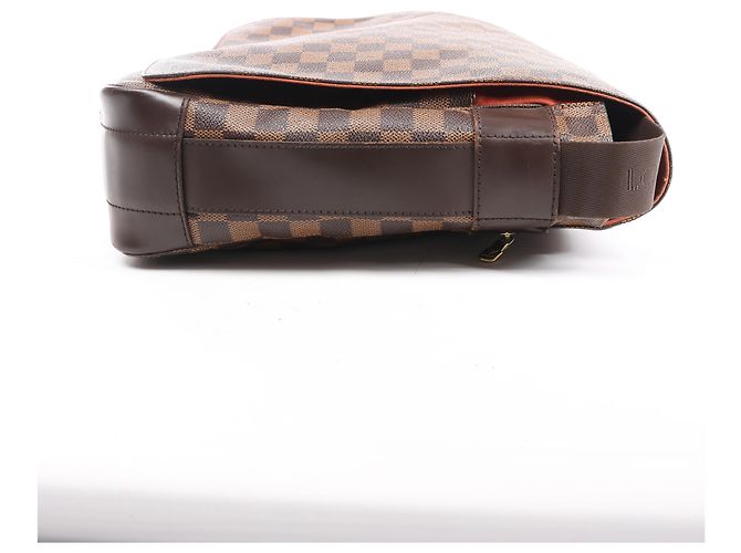 Borsa a tracolla Louis Vuitton Bastille Damier Ebene in marrone N45258 Rosso - vista 8