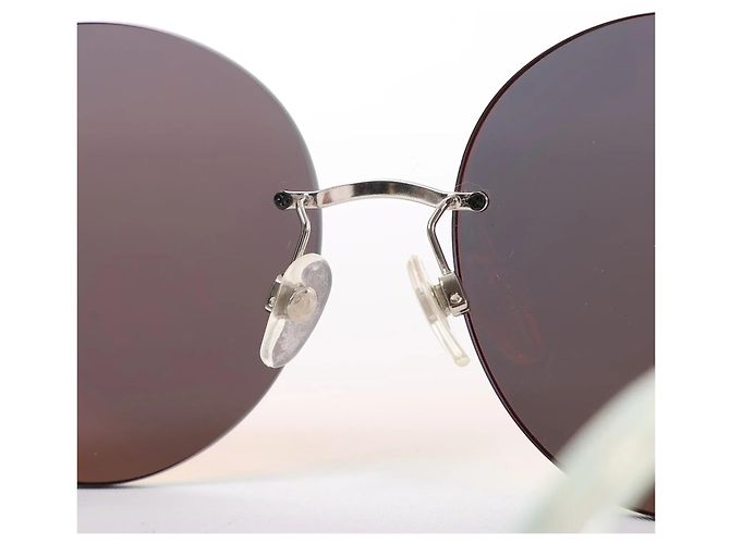 Chanel Mirrored Sunglasses in Red CH4216 - view 5