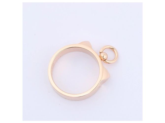 Hermès Hermes Collier de Chien Ring 750(PG) 6.5g 50 21AK270306 Golden - view 14