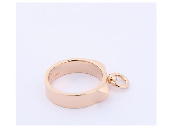 Hermès Hermes Collier de Chien Ring 750(PG) 6.5g 50 21AK270306 Golden - view 8