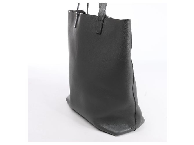 Autre Marque Borsa a tracolla Bold in pelle Saint Laurent Paris in grigio 676657 - vista 4
