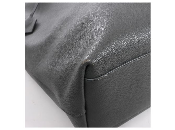 Autre Marque Borsa a tracolla Bold in pelle Saint Laurent Paris in grigio 676657 - vista 8
