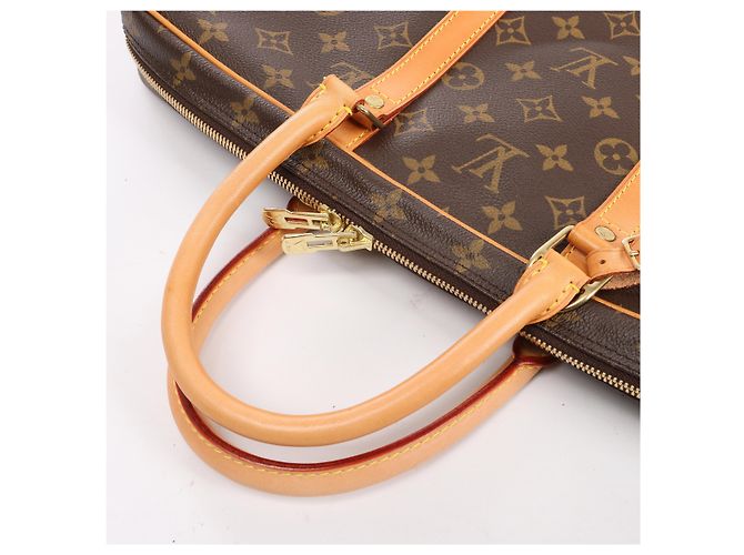 Louis Vuitton Porte Document Voyages Monogram Handbag in Brown M53361 - view 5