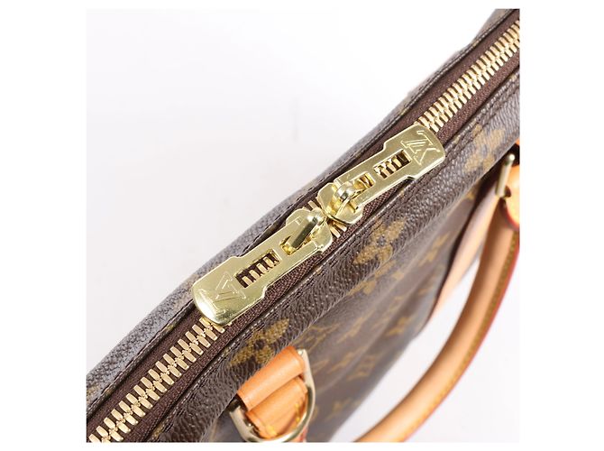 Louis Vuitton Porte Document Voyages Monogram Handbag in Brown M53361 - view 6
