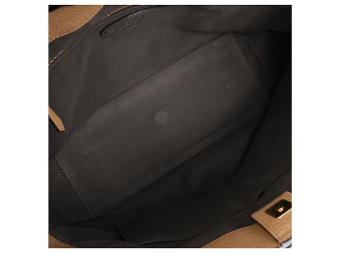 Borsa 2Way Fendi Selleria FF Medium in pelle, Marrone 8BH368 - vista 11