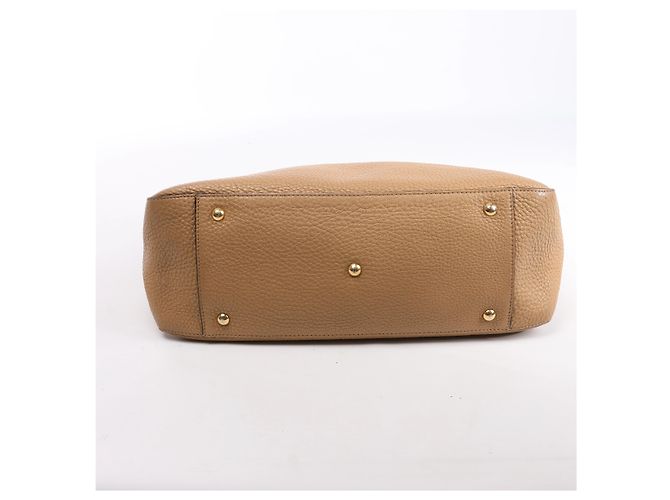 Borsa 2Way Fendi Selleria FF Medium in pelle, Marrone 8BH368 - vista 6