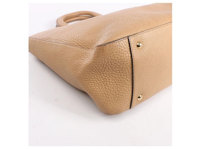Borsa 2Way Fendi Selleria FF Medium in pelle, Marrone 8BH368 - vista 8