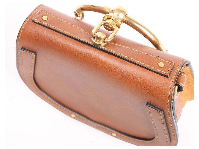 Chloé Borsa a mano 2Way Nile in pelle Chloe, marrone Beige - vista 6