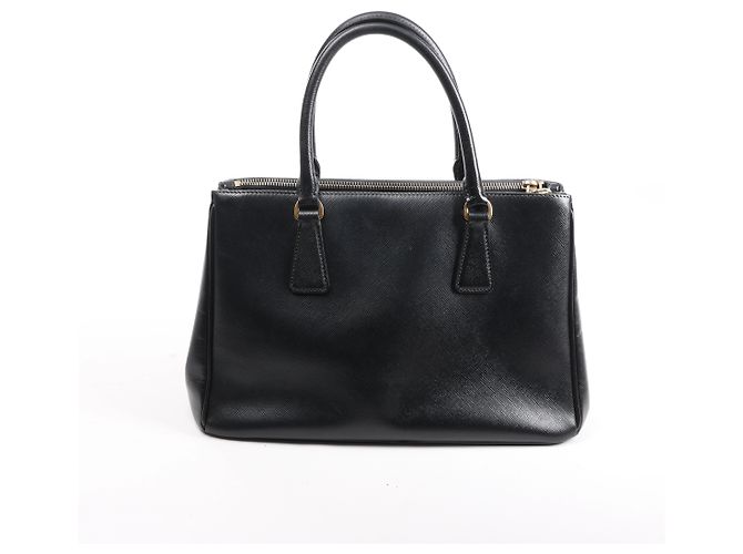 Borsa 2Way Prada Galleria in pelle Saffiano Nera Nero - vista 2