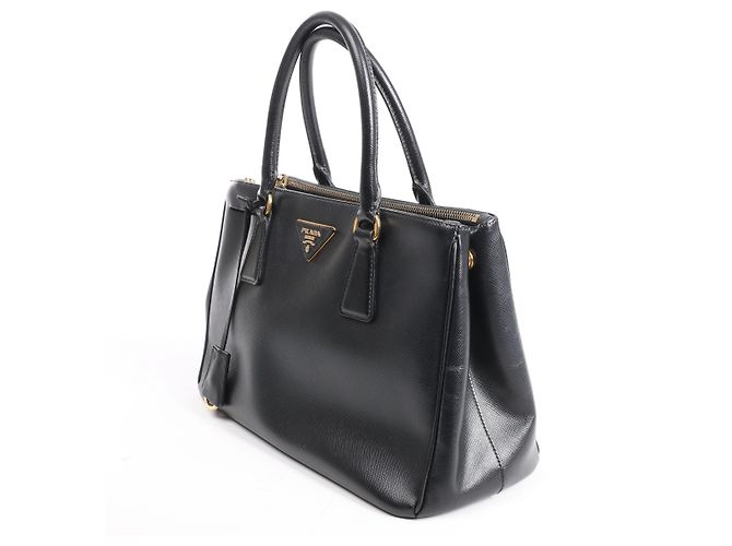 Borsa 2Way Prada Galleria in pelle Saffiano Nera Nero - vista 3
