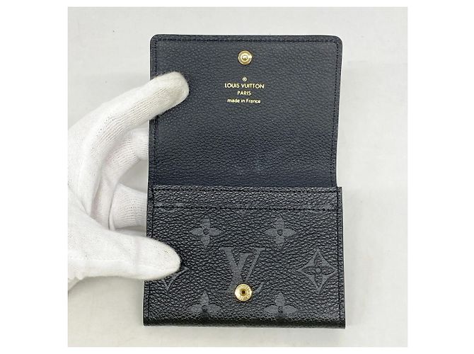 Louis Vuitton Monogram Empreinte Card Case Schwarz - Ansicht 3