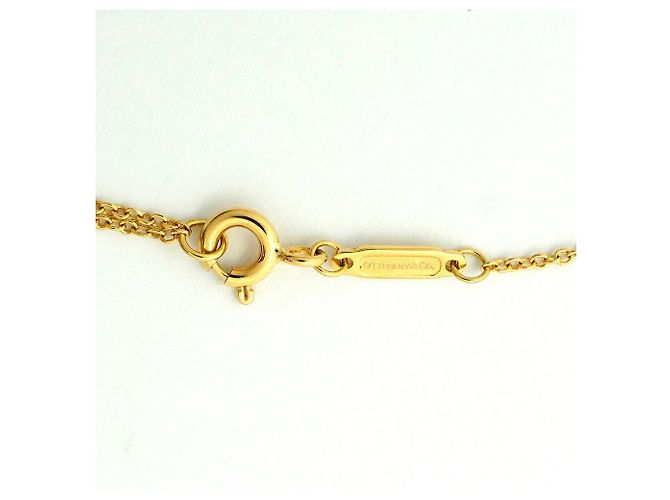 Autre Marque Collana Tiffany & Co. T Smile Small in oro giallo 18K - vista 4