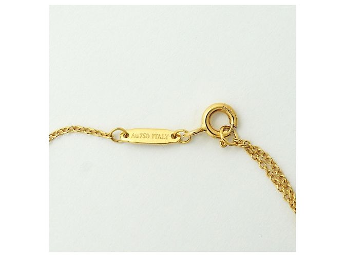 Autre Marque Collana Tiffany & Co. T Smile Small in oro giallo 18K - vista 5