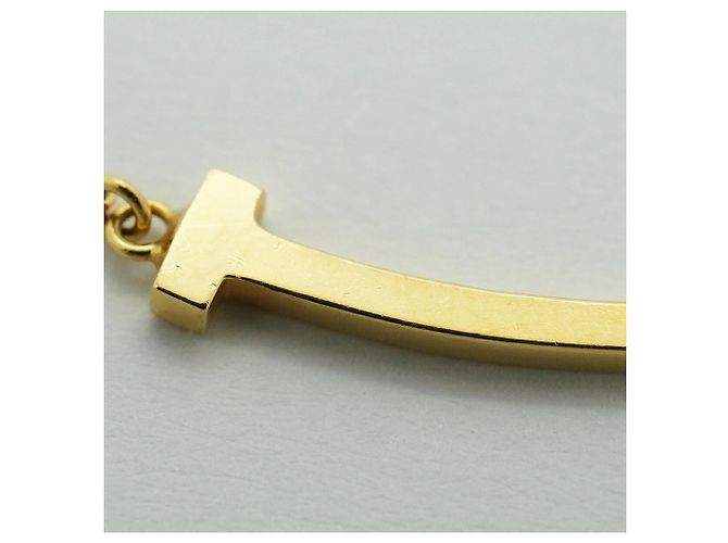 Autre Marque Collana Tiffany & Co. T Smile Small in oro giallo 18K - vista 8