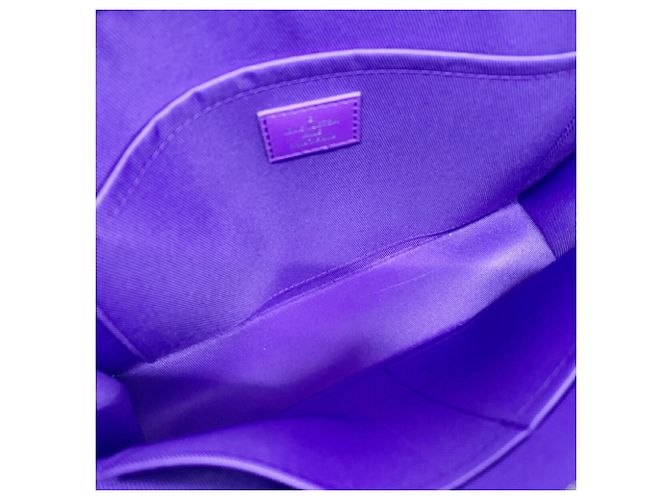 Louis Vuitton Monogram Pochette Voyage MM Clutch Bag Marrone - vista 4