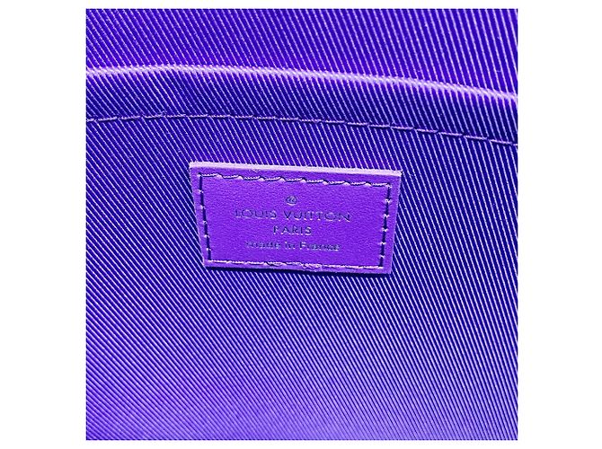 Louis Vuitton Monogram Pochette Voyage MM Clutch Bag Marrone - vista 5