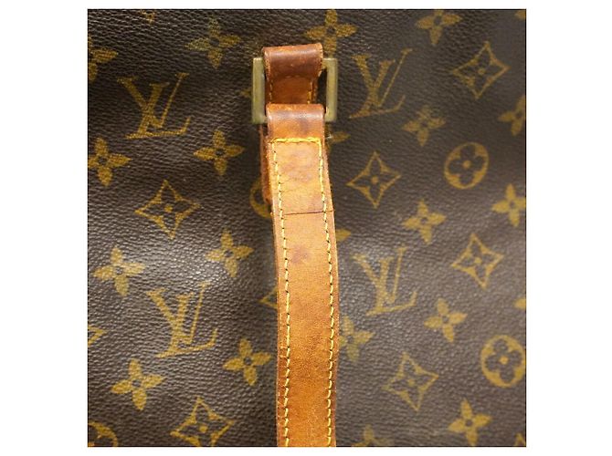 Saco Cabas Mezzo Monogram Louis Vuitton Marrom - vista 12