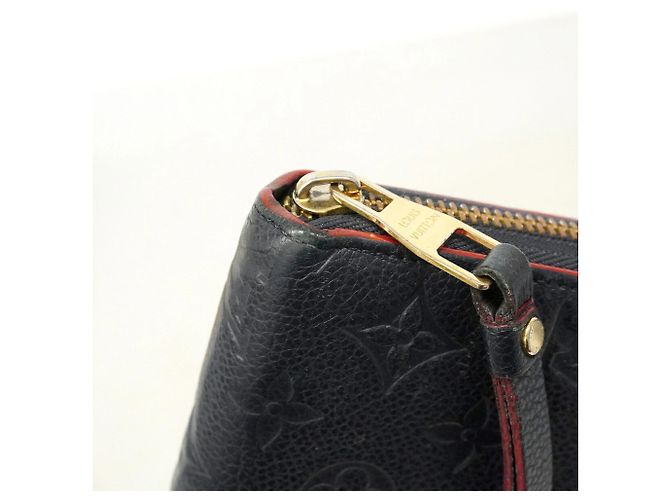 Portafoglio Zippy Louis Vuitton Monogram Empreinte Rosso - vista 7