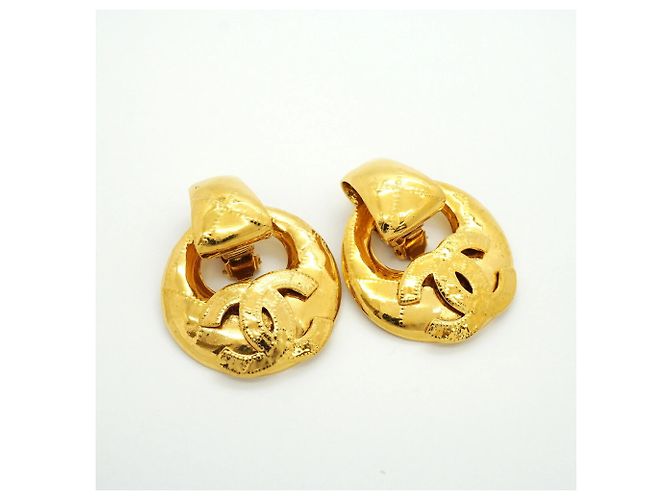 Timeless Orecchini a clip Chanel placcati oro - vista 2