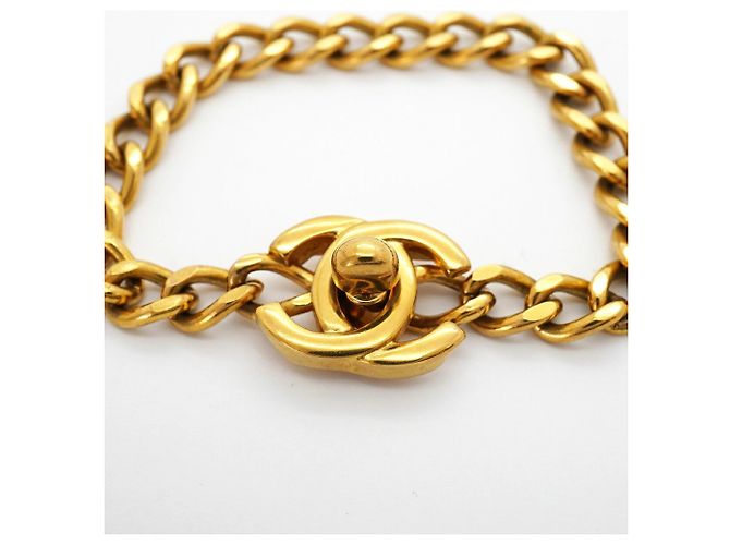 Bracciale con ciondoli dorato Chanel - vista 4