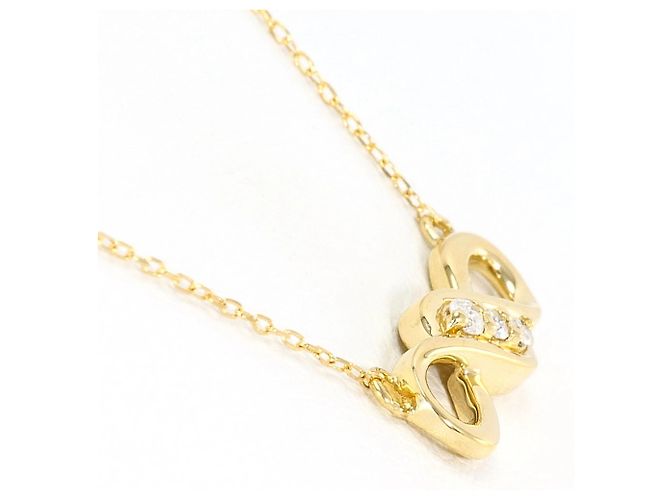 Autre Marque Collana in oro giallo 18K con diamante - vista 2